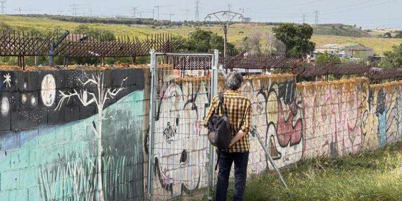 Javier Ojeda, delegado de C&aacute;ritas Diocesana de Madrid, visita el proyecto de la Ca&ntilde;ada Real: &laquo;En este lugar se vive el Evangelio en lo concreto&raquo;