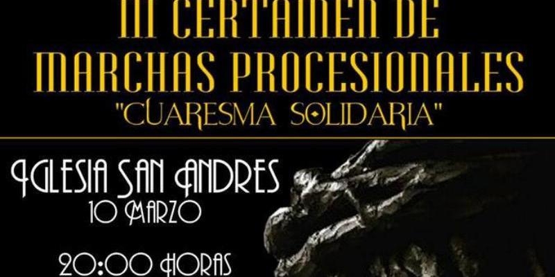 San Andrés Apóstol acoge este sábado un concierto de Cuaresma solidario