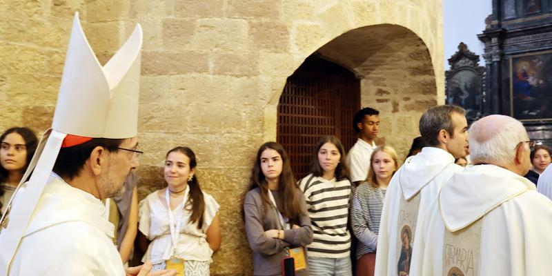 El cardenal Cobo, a los j&oacute;venes madrile&ntilde;os peregrinos del Jubileo: &laquo;La paz no es un eslogan, es un camino que solo los valientes se atreven a recorrer&raquo;