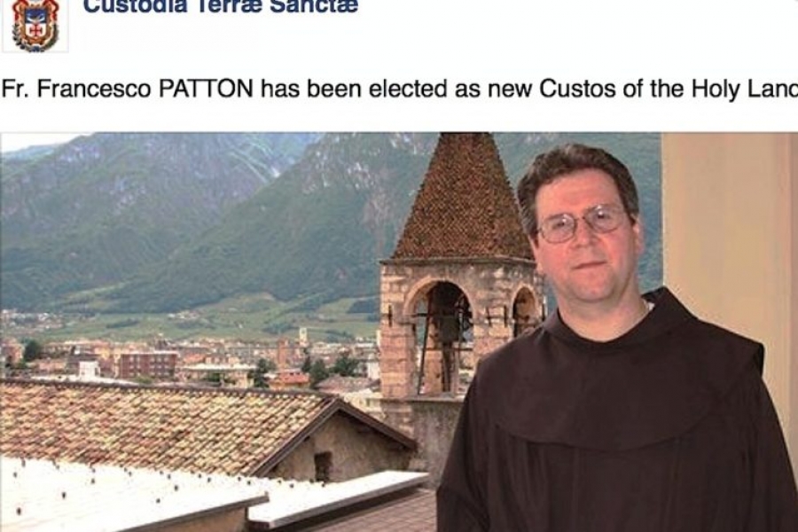 Nombran a un nuevo custodio para Tierra Santa