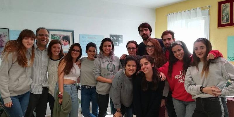 Los jóvenes participan en un Encuentro para la Solidaridad en la Casa Emaús de Torremocha del Jarama