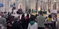 Don Vicente Mart&iacute;n en el Tren Misionero: &laquo;Jes&uacute;s es el maquinista de nuestra vida&raquo;