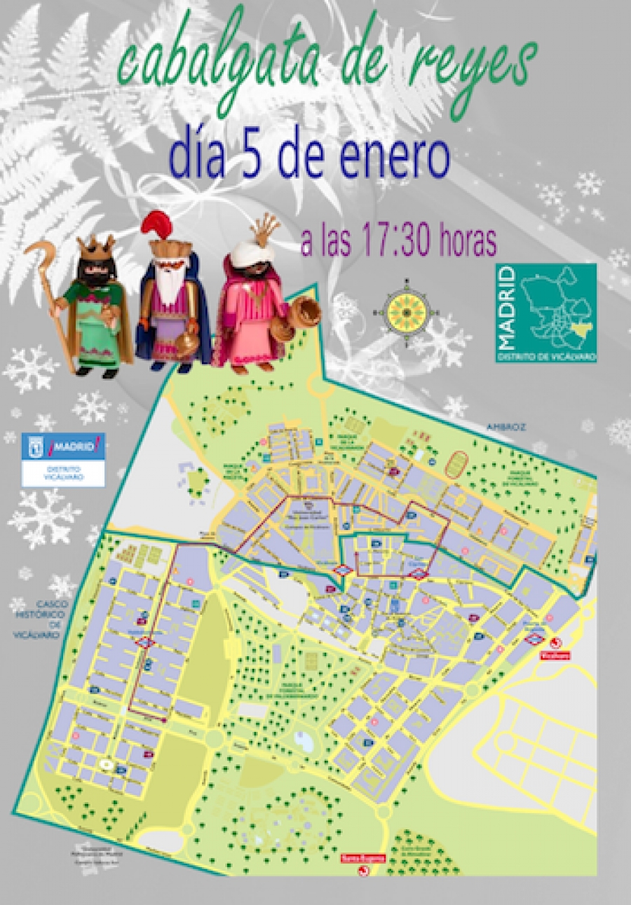 En Vic&aacute;lvaro, parroquias del arciprestazgo de Santa Mar&iacute;a la Antigua participan en la cabalgata de Reyes