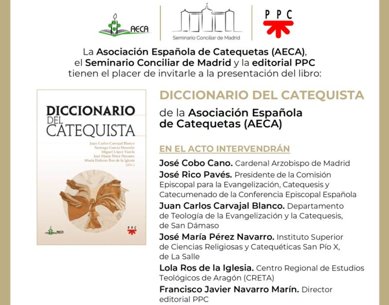 La Asociaci&oacute;n Espa&ntilde;ola de Catequetas presenta el Diccionario del Catequista en el Seminario Conciliar de Madrid