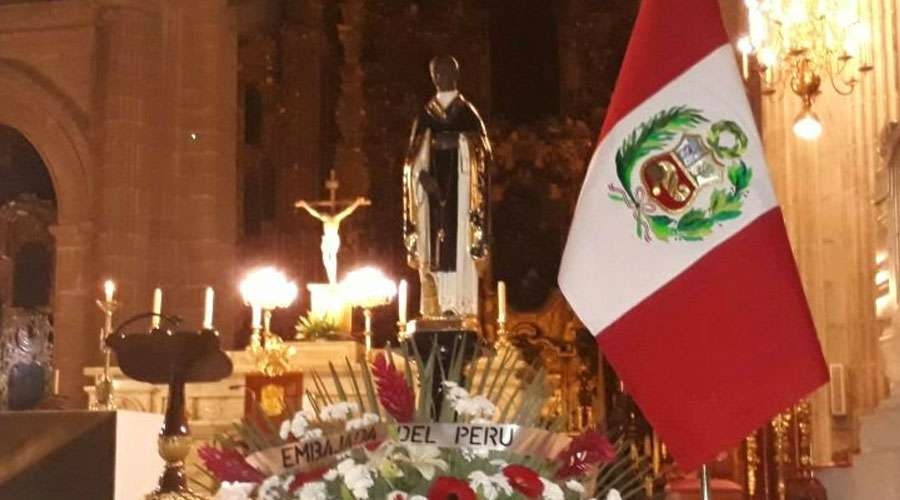 Per&uacute; obsequia a la catedral de M&eacute;xico una imagen de San Mart&iacute;n de Porres