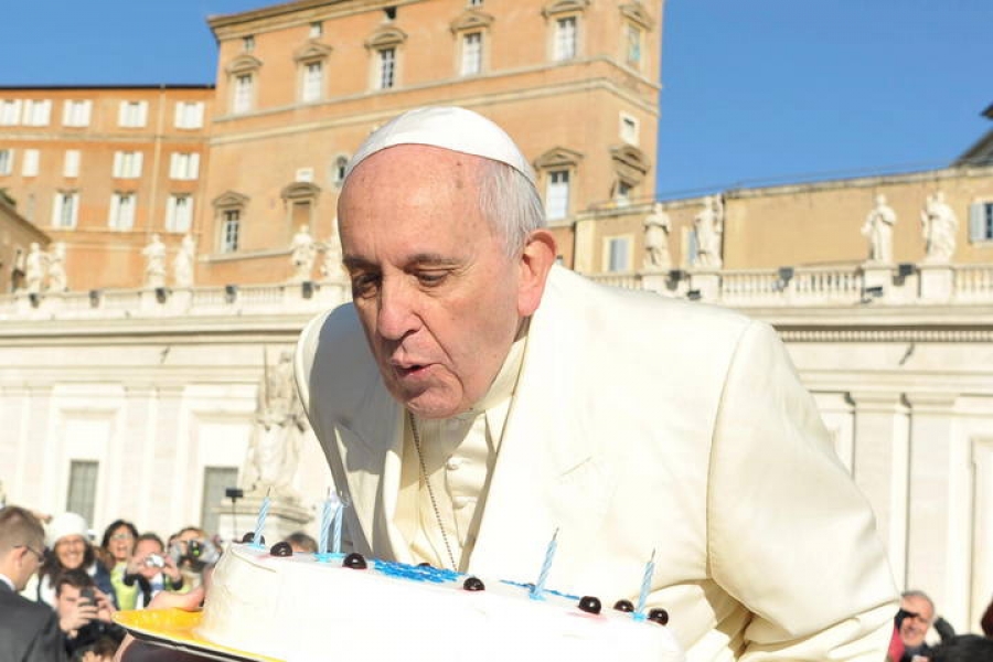 ¡Feliz Cumpleaños 78 Papa Francisco!