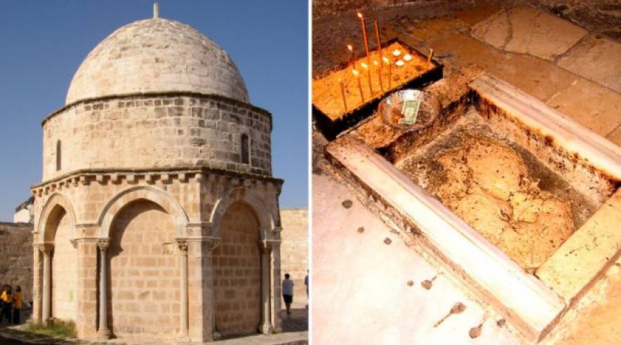 Atentan contra Iglesia de la Ascensi&oacute;n en el Monte de los Olivos en Tierra Santa