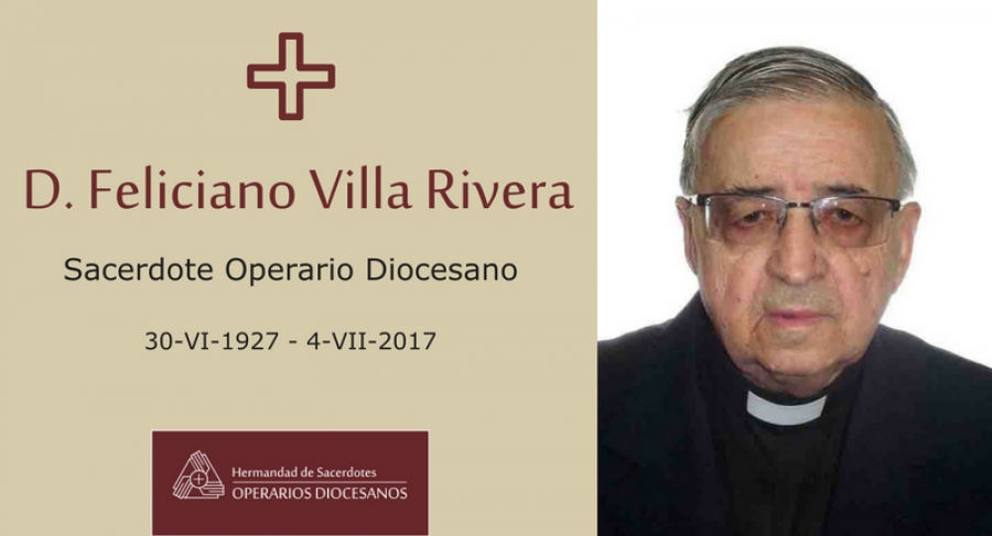 Falleci&oacute; el padre Feliciano Villa, que fue durante cuarenta a&ntilde;os rector del templo de las Carboneras