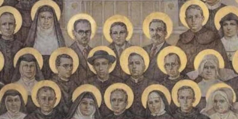 Santa Inés de Villaverde Alto visita el memorial de los mártires de la capilla Cachito de Cielo