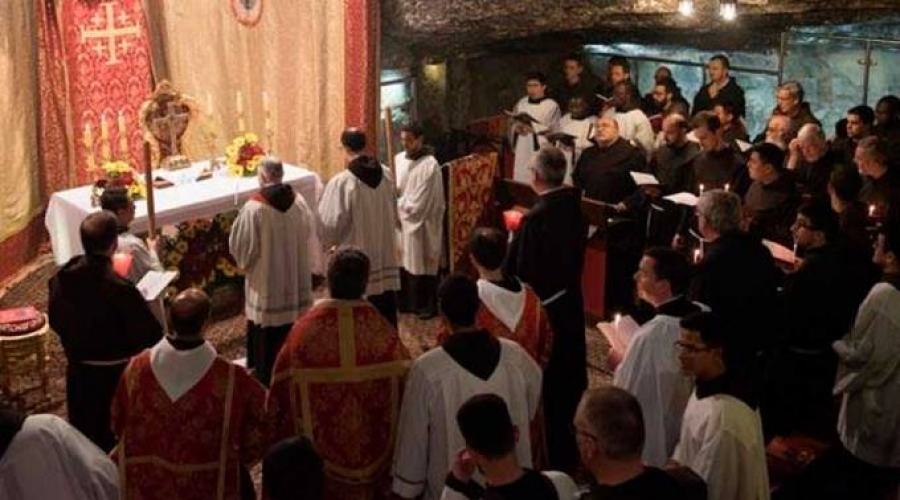 Los franciscanos celebran los 800 a&ntilde;os de su presencia en Tierra Santa