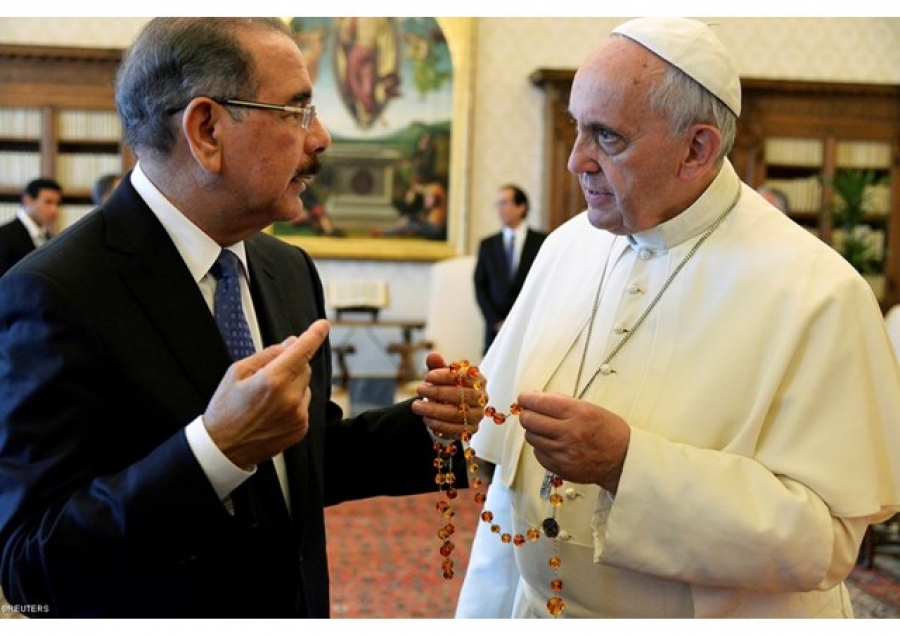 Audiencia al Presidente de Dominica: Protecci&oacute;n del ambiente y preocupaci&oacute;n por el cambio clim&aacute;tico