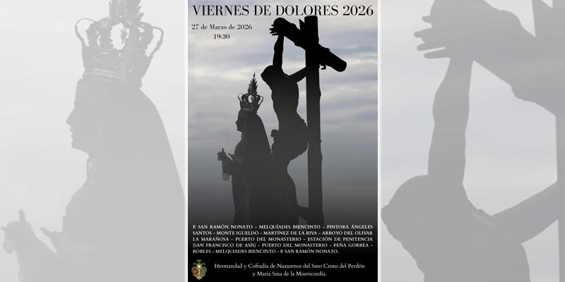 La Hermandad del Perd&oacute;n procesiona el Viernes de Dolores por las calles de Puente de Vallecas