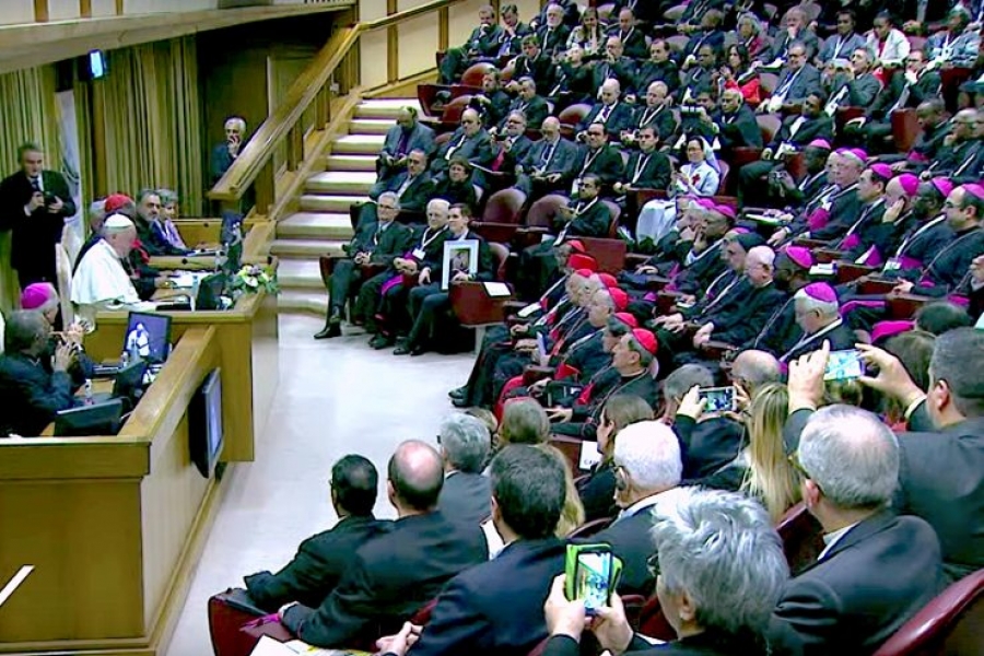 El Santo Padre: 'Solo la integraci&oacute;n entre los pueblos puede dar un futuro de paz y de esperanza'