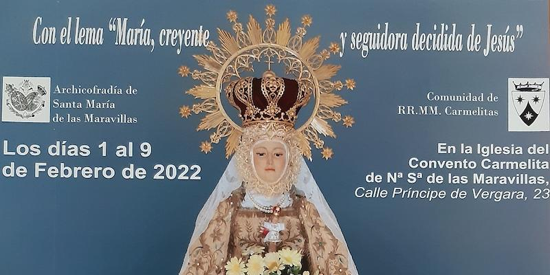 Archidiocesis de Madrid - La iglesia del convento carmelita de Nuestra  Señora de las Maravillas acoge los cultos en honor a su patrona