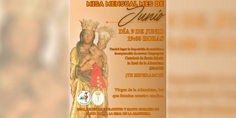La Esclavitud de la Almudena celebra la incorporaci&oacute;n de nuevos congregantes