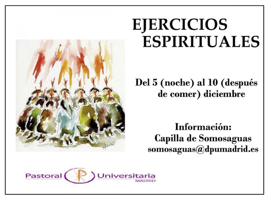 La capilla de Somosaguas organiza una tanda de ejercicios espirituales