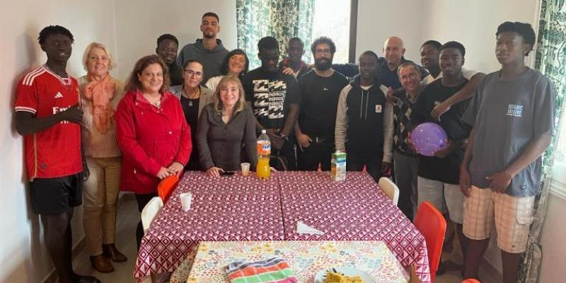 Nuevas acogidas gracias a los Corredores de Hospitalidad: seis subsaharianos procedentes de la di&oacute;cesis de Canarias alojados temporalmente en un piso de C&aacute;ritas Madrid