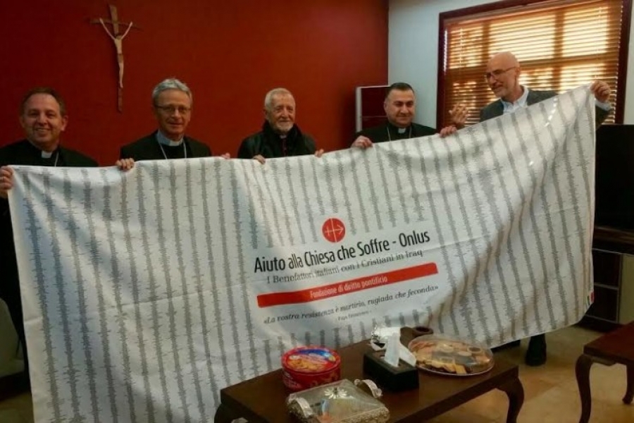 La misi&oacute;n de AIN en Irak: &laquo;Los cristianos necesitan nuestra presencia real&raquo;