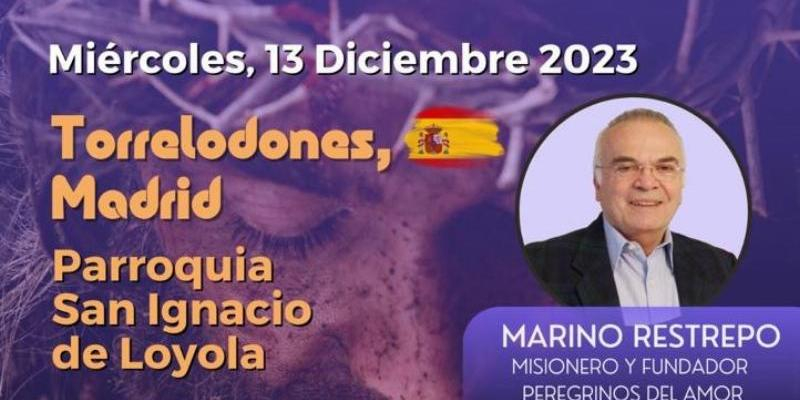 El misionero Marino Retrepo ofrece su testimonio de vida en San Ignacio de Loyola de Torrelodones