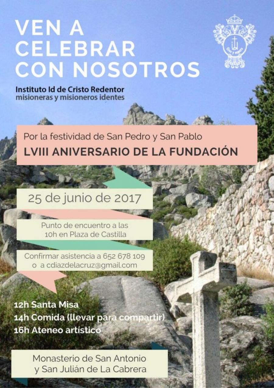 El monasterio de La Cabrera acoge las celebraciones del 58º de la fundación del Instituto de los Identes