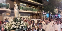 En los 75 a&ntilde;os del Rosario de F&aacute;tima, monse&ntilde;or Vicente Martin invita a &laquo;callejear la fe, la esperanza y la caridad&raquo;