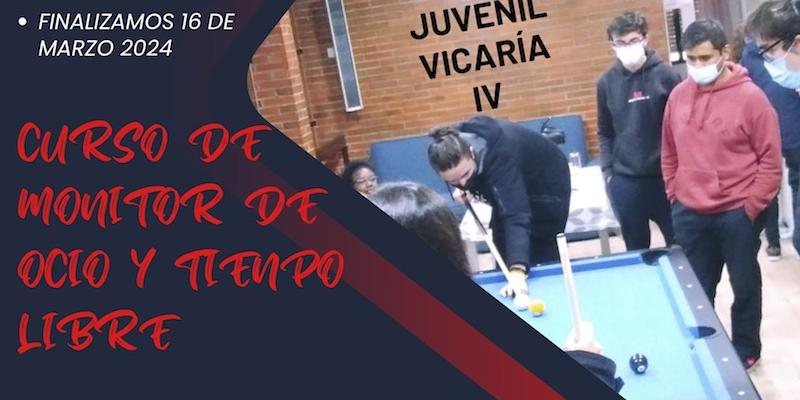 El Centro Juvenil de la Vicaría IV y Cáritas Diocesana de Madrid imparten un curso de monitor de ocio y tiempo libre