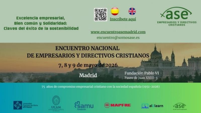El cardenal Jos&eacute; Cobo preside una misa en la catedral en el Encuentro Nacional de Empresarios Cristianos por el 75 aniversario de Acci&oacute;n Social Empresarial
