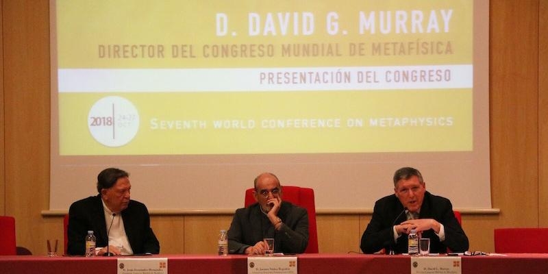 Inaugurado el VII Congreso Mundial de Metaf&iacute;sica en la Universidad Pontificia de Salamanca