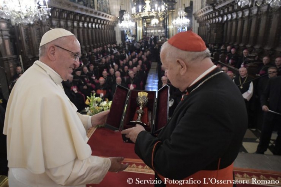 Monse&ntilde;or Gądecki: &laquo;El Papa no ha reprochado nada a los obispos polacos. Encuentro libre y sereno&raquo;
