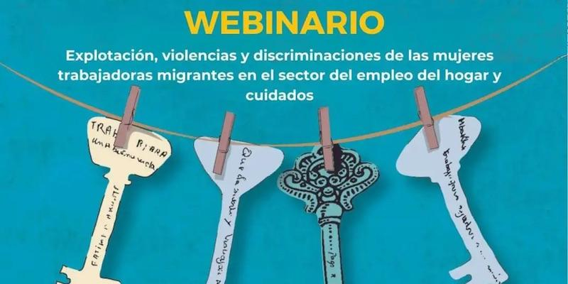 Seminario virtual sobre la explotación de las mujeres trabajadoras migrantes en empleo de hogar y cuidados