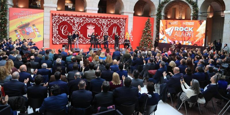 Madrid celebra el D&iacute;a de la Constituci&oacute;n con distintos actos institucionales