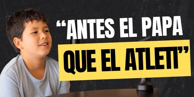 La mirada del peque&ntilde;o Marcos ante la visita del Papa Le&oacute;n XIV y un a&ntilde;o que no olvidar&aacute;: &laquo;&iquest;De peque&ntilde;o jugabas al f&uacute;tbol?&raquo;