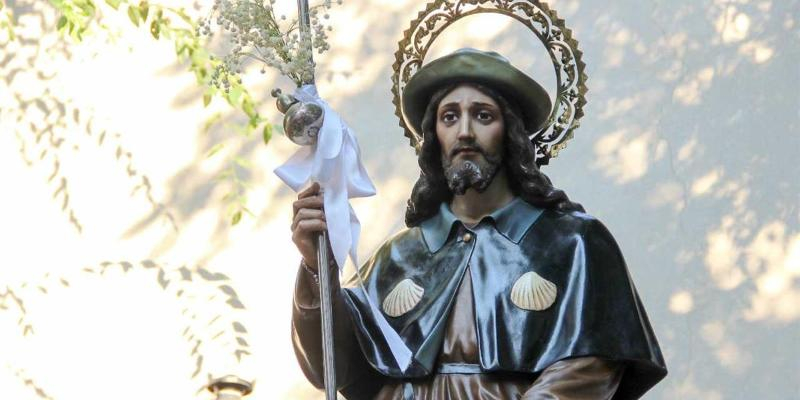 Colmenar de Oreja conmemora sus fiestas patronales en honor a san Roque con Misa y procesi&oacute;n