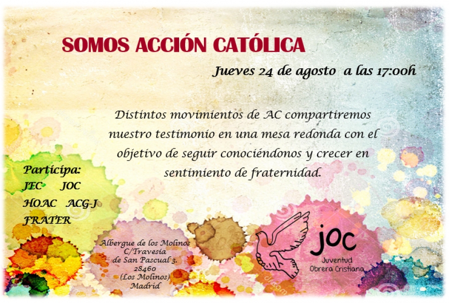 La JOC celebra su Escuela de Responsables en Los Molinos