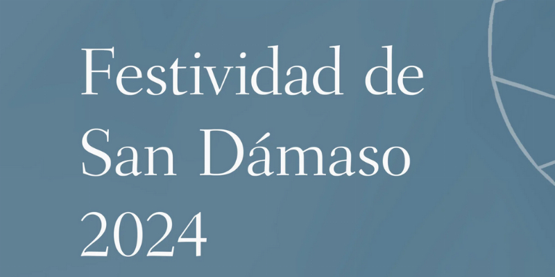El obispo auxiliar Jos&eacute; Antonio &Aacute;lvarez preside la Eucarist&iacute;a con motivo de la festividad de San D&aacute;maso