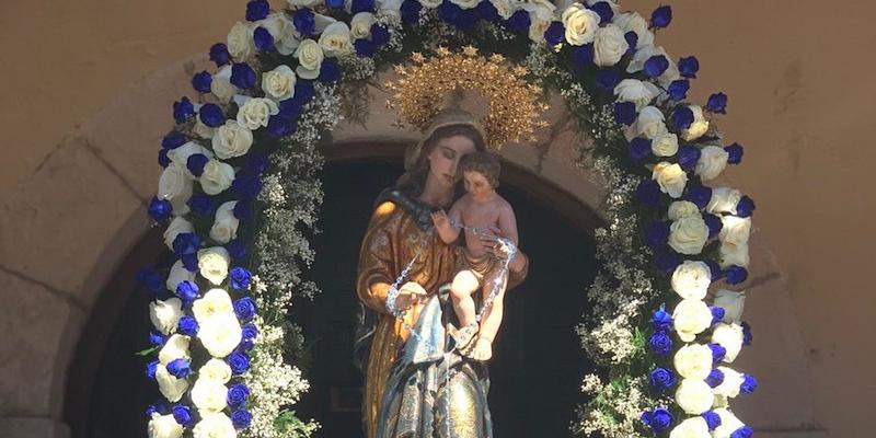 Soto del Real inaugura con una novena sus fiestas de verano en honor a la Virgen del Rosario, patrona de la localidad