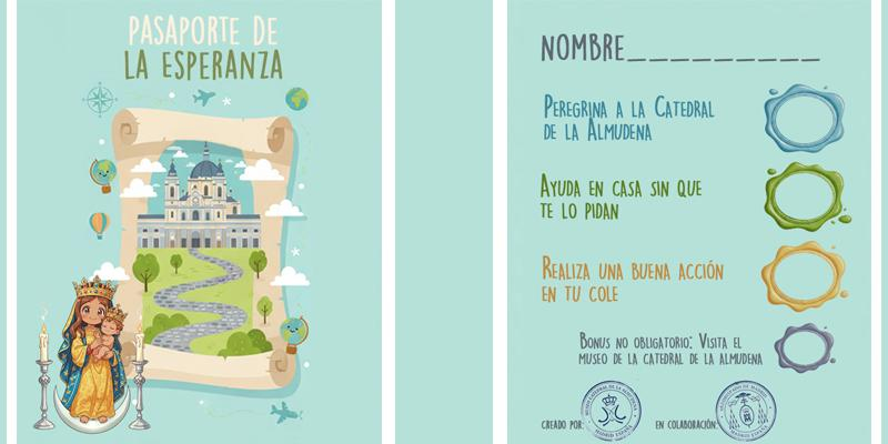 El Museo Catedral de la Almudena crea el Pasaporte del Peregrino de la Esperanza para que los ni&ntilde;os &laquo;conozcan m&aacute;s a la Virgen&raquo;