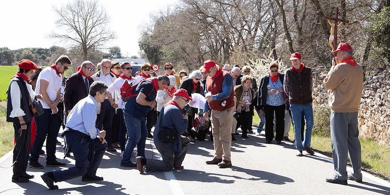 Los navarros residentes en Madrid realizan en Nuevo Bazt&aacute;n la XLIII Javierada en honor al santo patrono de Navarra