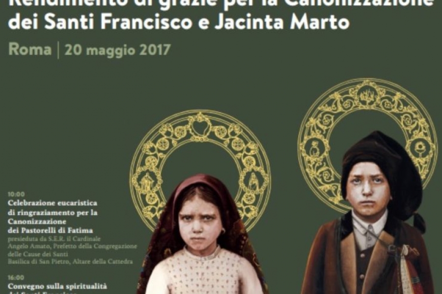 Vaticano: Misa de acci&oacute;n de gracias por la canonizaci&oacute;n de Jacinta y Francisco Marto
