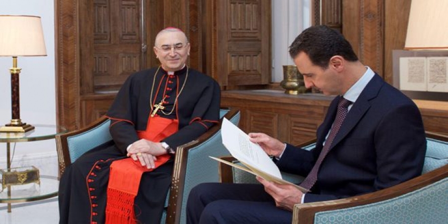 El Papa escribe al presidente sirio  Bashar al-Assad