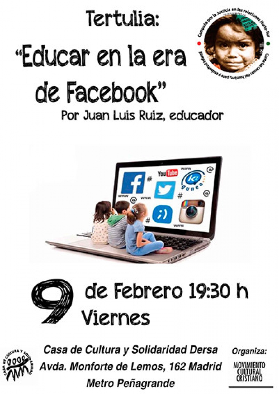 Juan Luis Ruiz imparte la charla &#039;Educar en la era de Facebook&#039;