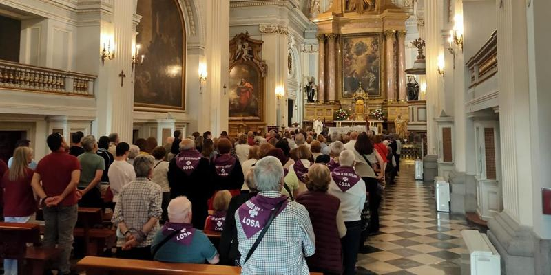 Cinco pueblos que llevan el nombre de San Pantale&oacute;n peregrinan hasta Madrid para venerar las reliquias del santo en el monasterio de la Encarnaci&oacute;n