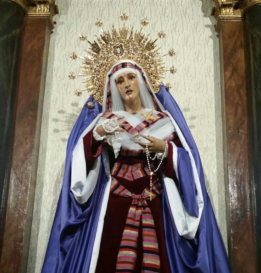 San Pedro el Viejo acoge un triduo en honor a María Santísima del Dulce Nombre