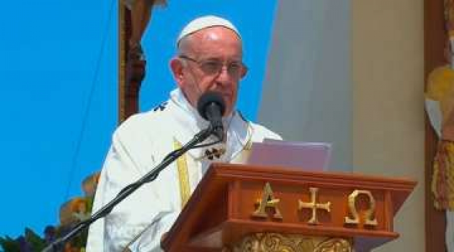 Homil&iacute;a del Papa Francisco durante la Misa en Iquique