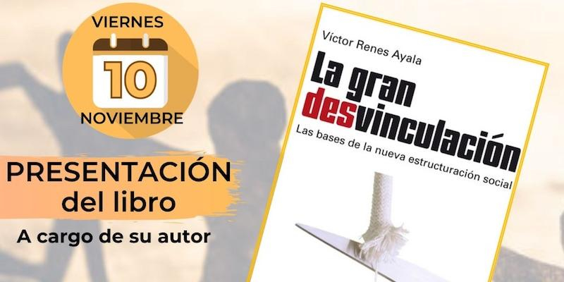 El sociólogo Víctor Renes Ayala presenta en Torremocha de Jarama su libro &#039;La gran desvinculación&#039;