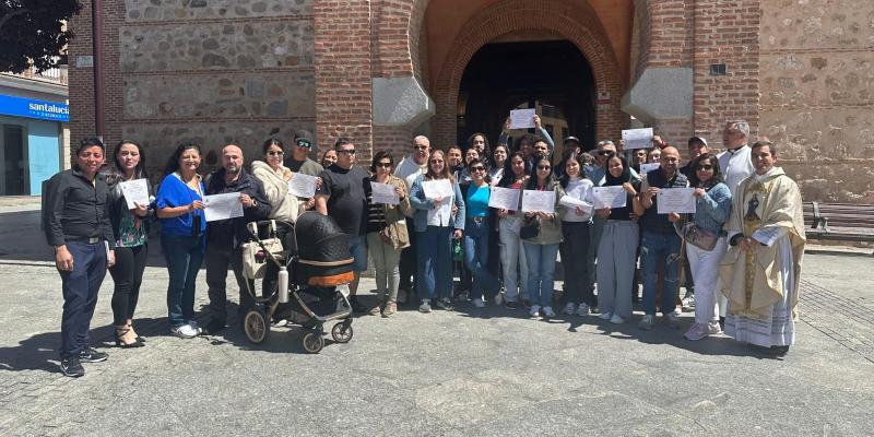 La parroquia San Sebasti&aacute;n M&aacute;rtir celebra este viernes su segunda macroboda: &laquo;Los novios descubren a la Iglesia como Madre y una familia que les abre los brazos y los acompa&ntilde;a&raquo;
