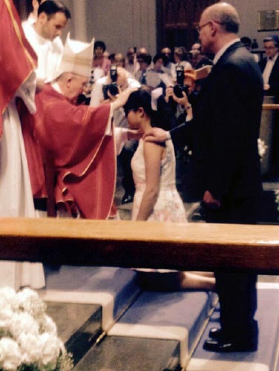 Confirmaciones en la Bas&iacute;lica de la Milagrosa