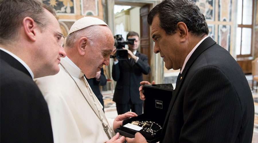 El Papa, preocupado por la degradaci&oacute;n de los oc&eacute;anos y la subida del nivel del mar