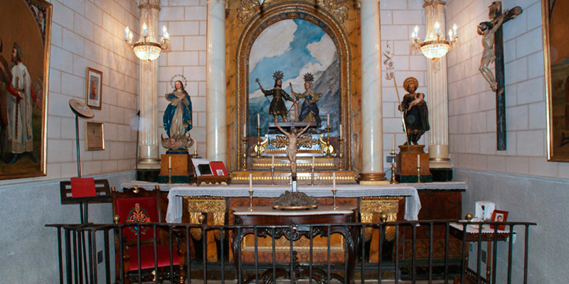 Actividades culturales organizadas por la Congregaci&oacute;n de San Isidro: visitas guiadas a la capilla de la Cuadra del santo, a la Colegiata y al camar&iacute;n sepulcral