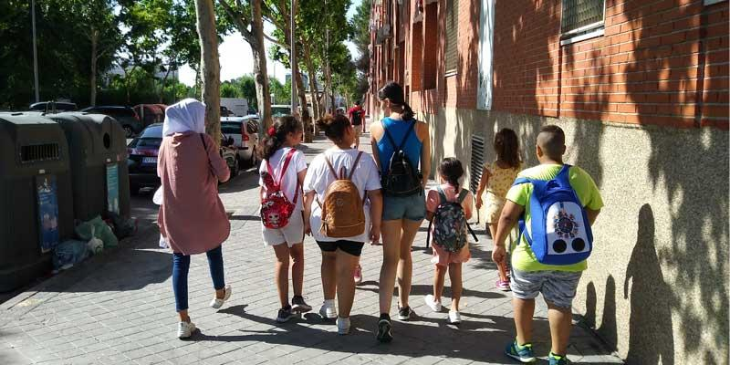 Los niños de Cáritas Diocesana de Madrid ya disfrutan de sus campamentos de verano: «Si no estamos aquí, nadie está»